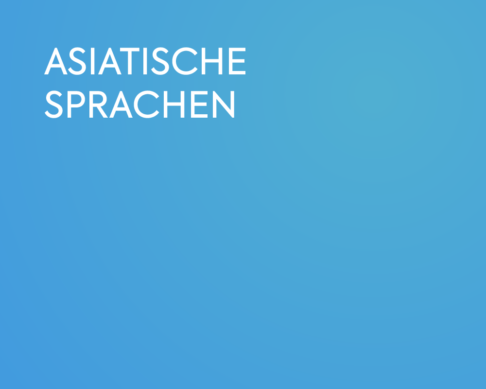 ASIATISCHE SPRACHEN
